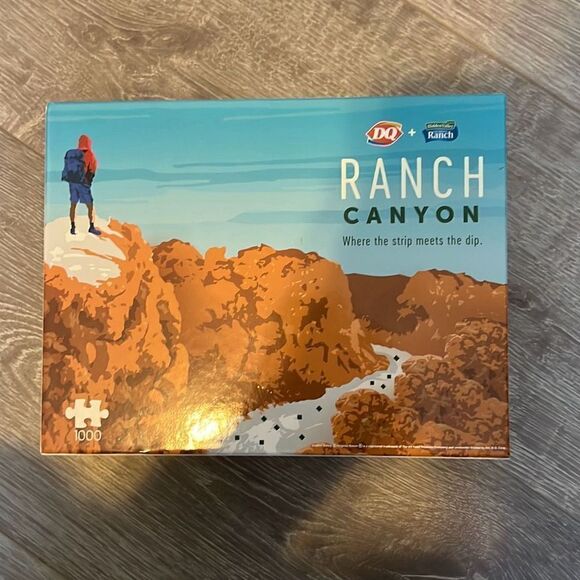 DQ + Hidden Valley Ranch 1,000 Piece Puzzle “Ranch Canyon” Limited Edition - Picture 1 of 5